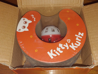 Kitty Kurlz Cat Toy Scratching Board