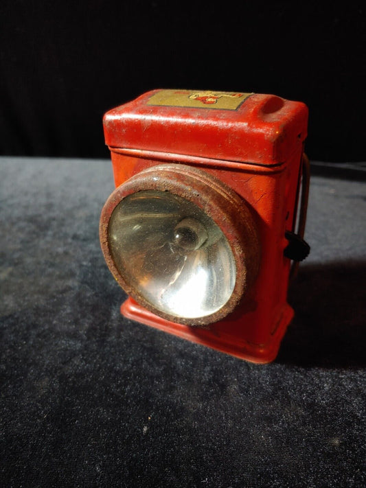 Vintage 1933 Flashlight Red Pioneer