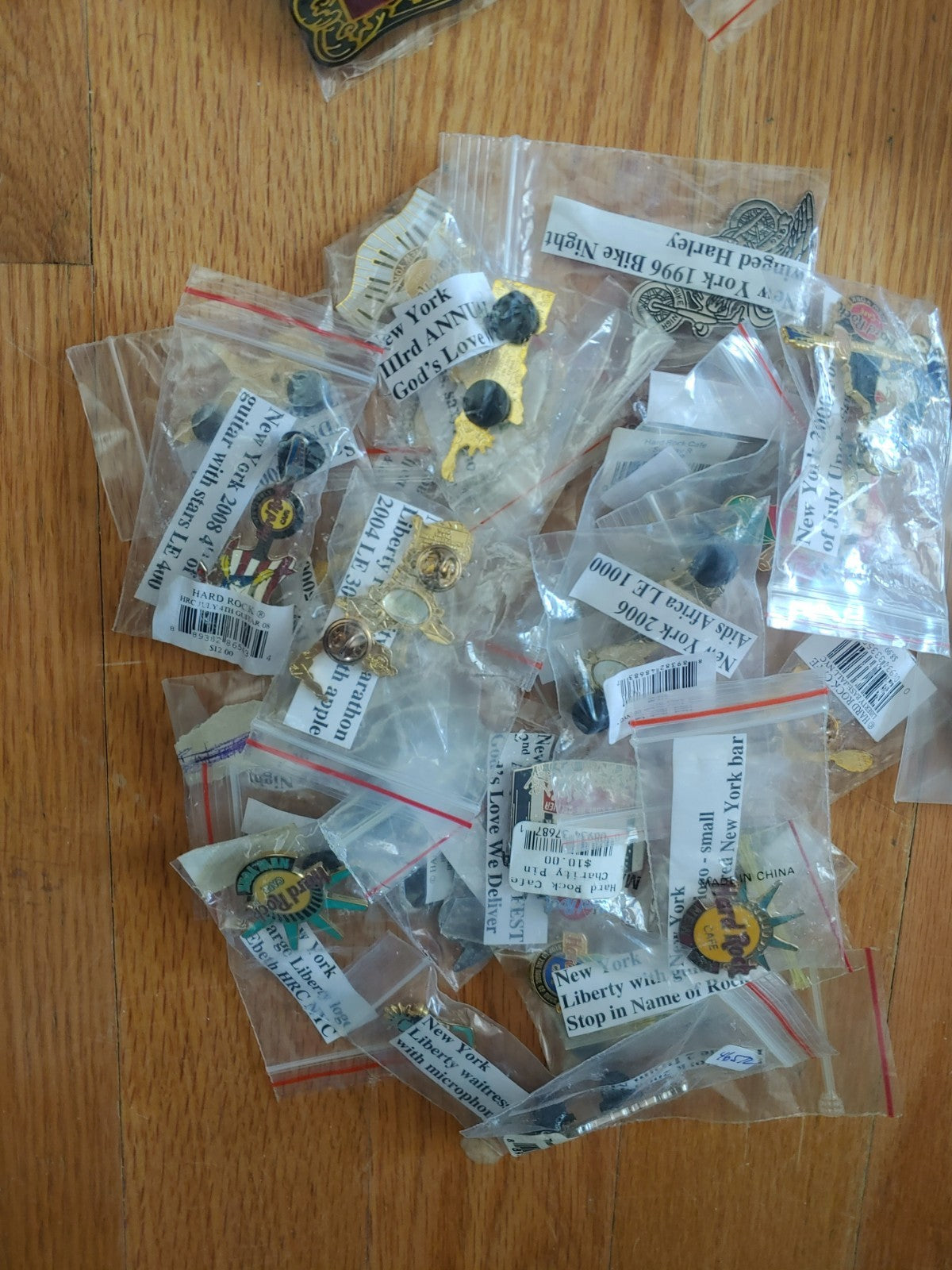 REDUCED! Hard Rock Cafe Pin Lot about 225-see desc