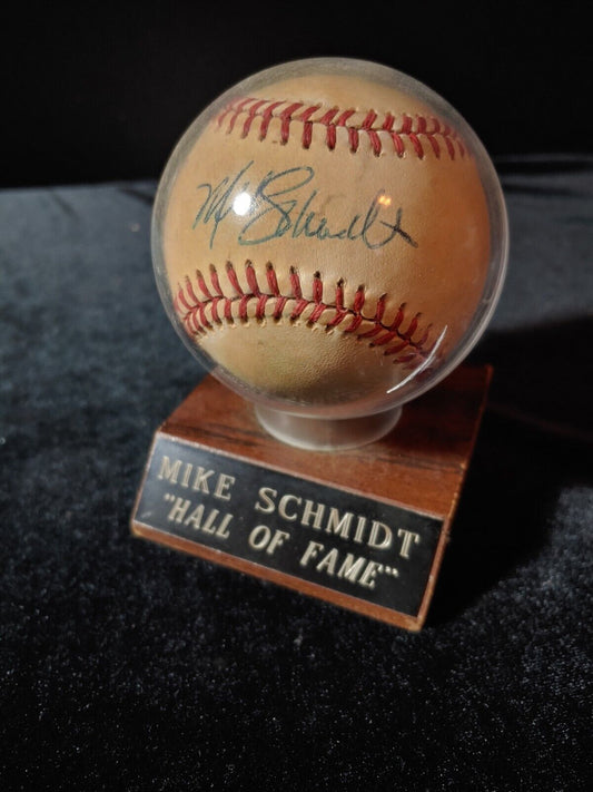 Mike Schmidt Autographed MLB NL Rawlings Baseball HOF Sealed