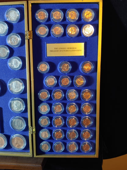 The Historical United States Coin Collection Uncirculated 87 pieces Beautiful!