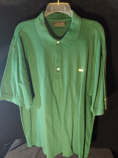 Augusta Masters Collection Dark Green XL Short Sleeve Polo Peter Millar