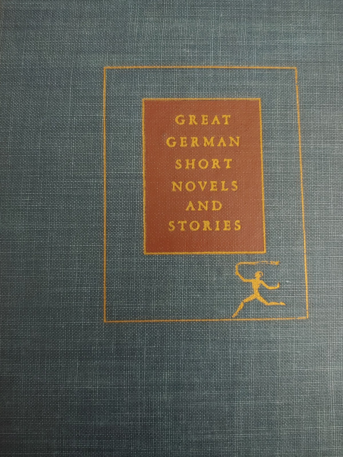GREAT GERMAN SHORT NOVELS AND STORIES Modern Library 1933