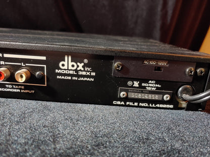 DBX 3BX III 3 Band Dynamic Range Expander With Impact Restoration