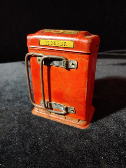 Vintage 1933 Flashlight Red Pioneer