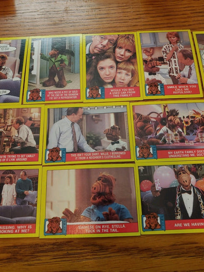 ALF 1987 (16) Card Lot Series 1 bouillabaseball