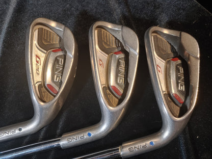 Ping G20 Iron Set 8 Golf CLUBS 4-9, W, S Mix Dot Reg Flex RH Irons Steel