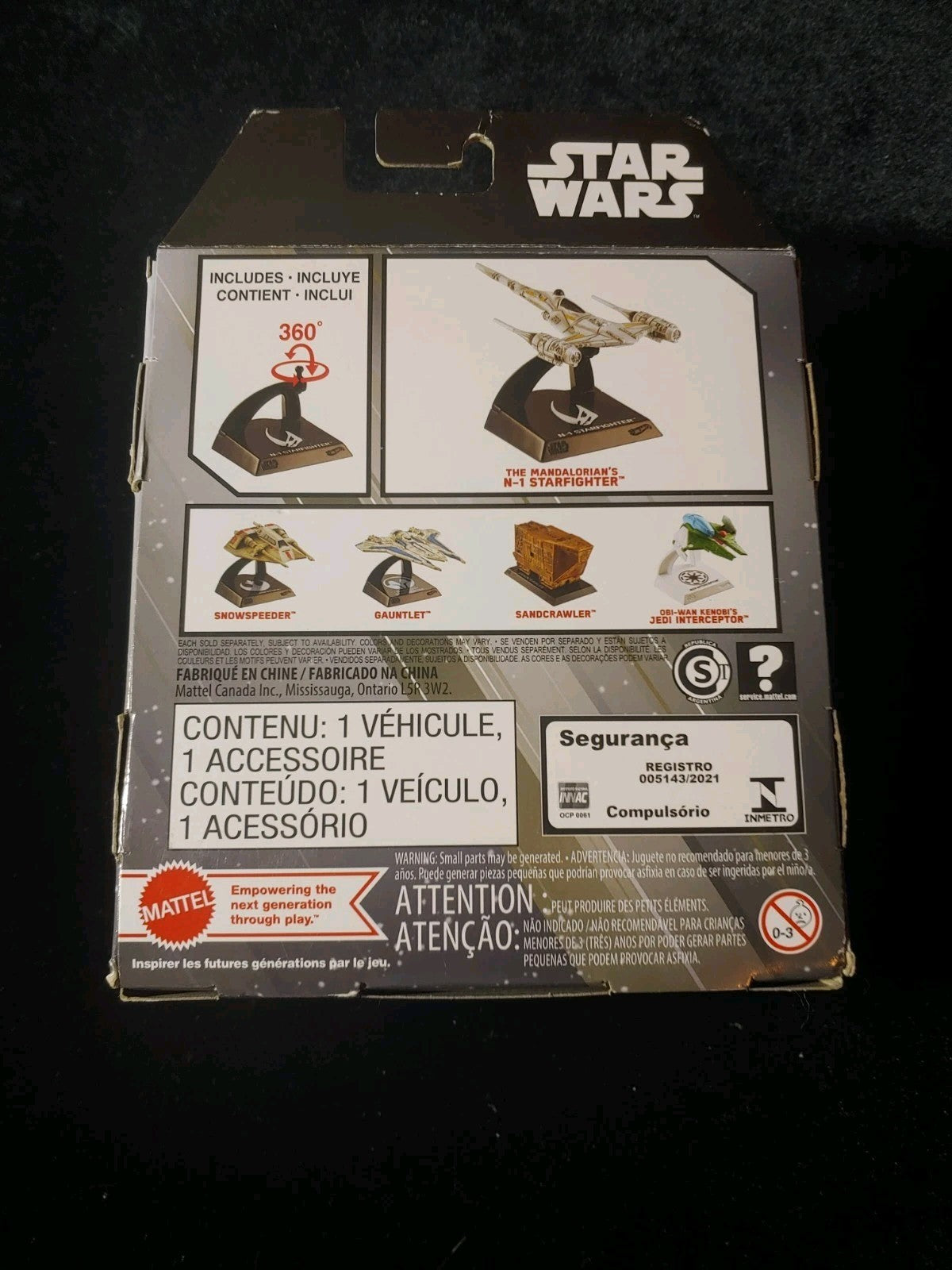 Star Wars N1 Starfighter #17 NIB Hot Wheels 2023