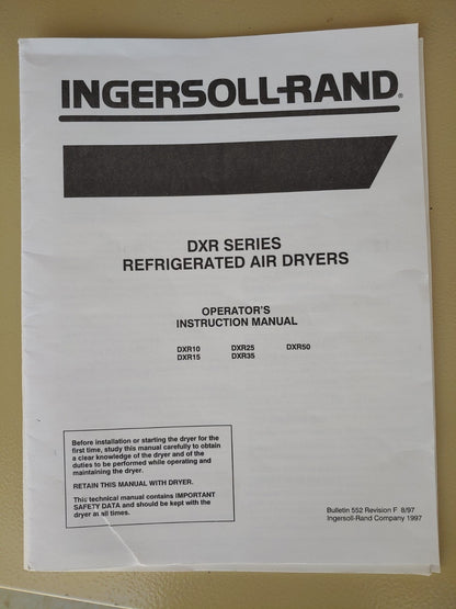 Ingersoll Rand D72IN Non-Cycling Air Dryer