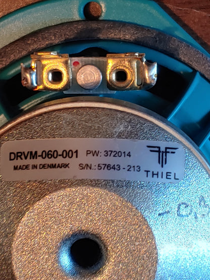 Reduced! Thiel Scanspeak Speaker DRVM-060-001 3" Tweeter 4 Ohms