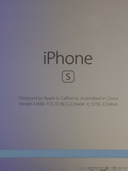 Apple iPhone 6S 64GB A1688 Rose Gold Locked