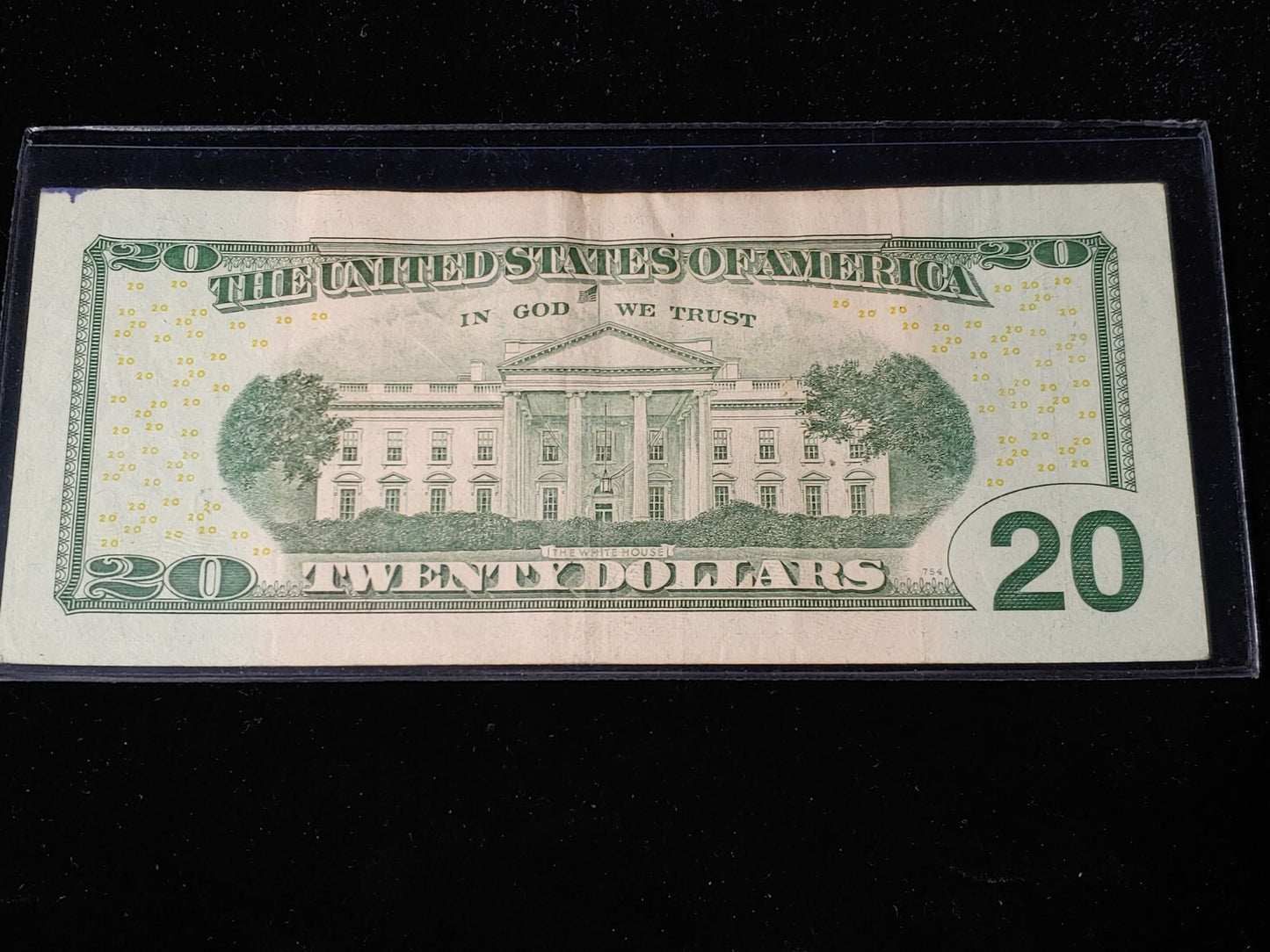 $20 dollar bill star note RARE 2017A Lower Serial PF 00270755 Run Size Only 320K