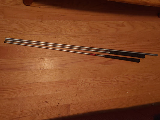 3 KBS Tour 90 Satin Finish KBS 90 Regular Flex Shafts 1 Uncut, 5 & 8 Irons