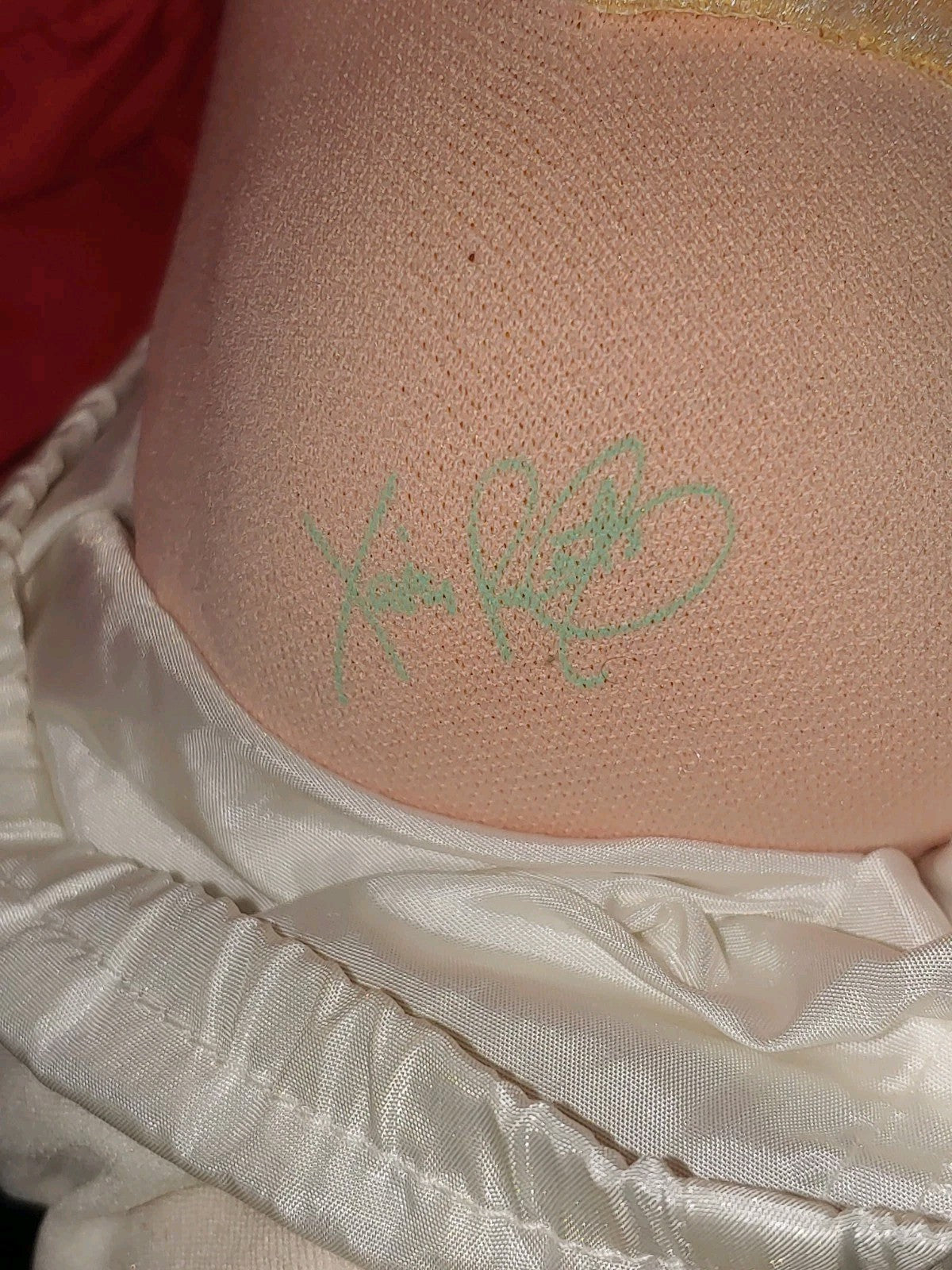 1987 RARE Xavier Roberts Talking Cabbage Patch Kids Blonde Wavy Hair Brown Eyes