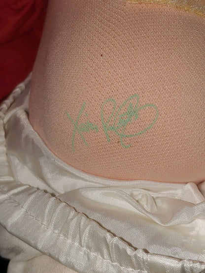 1987 RARE Xavier Roberts Talking Cabbage Patch Kids Blonde Wavy Hair Brown Eyes