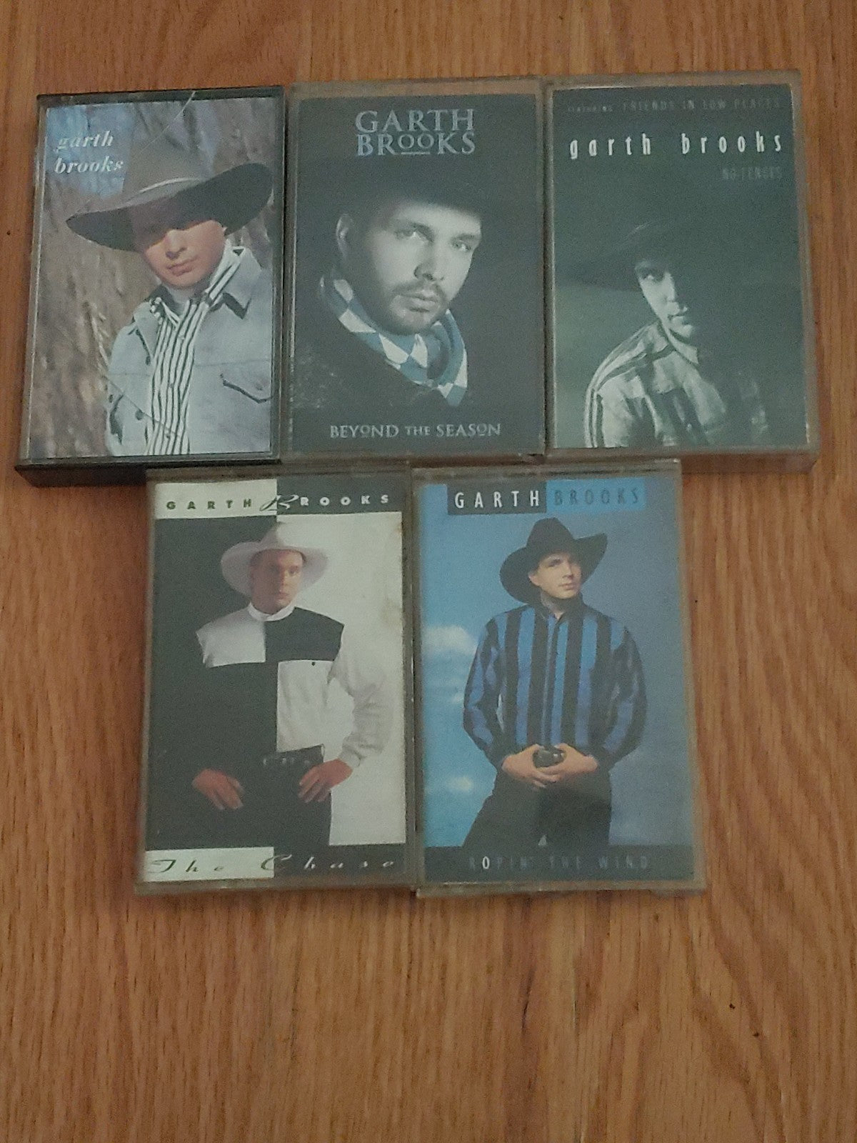 Vintage Country 5 Garth Brooks Cassette Tapes