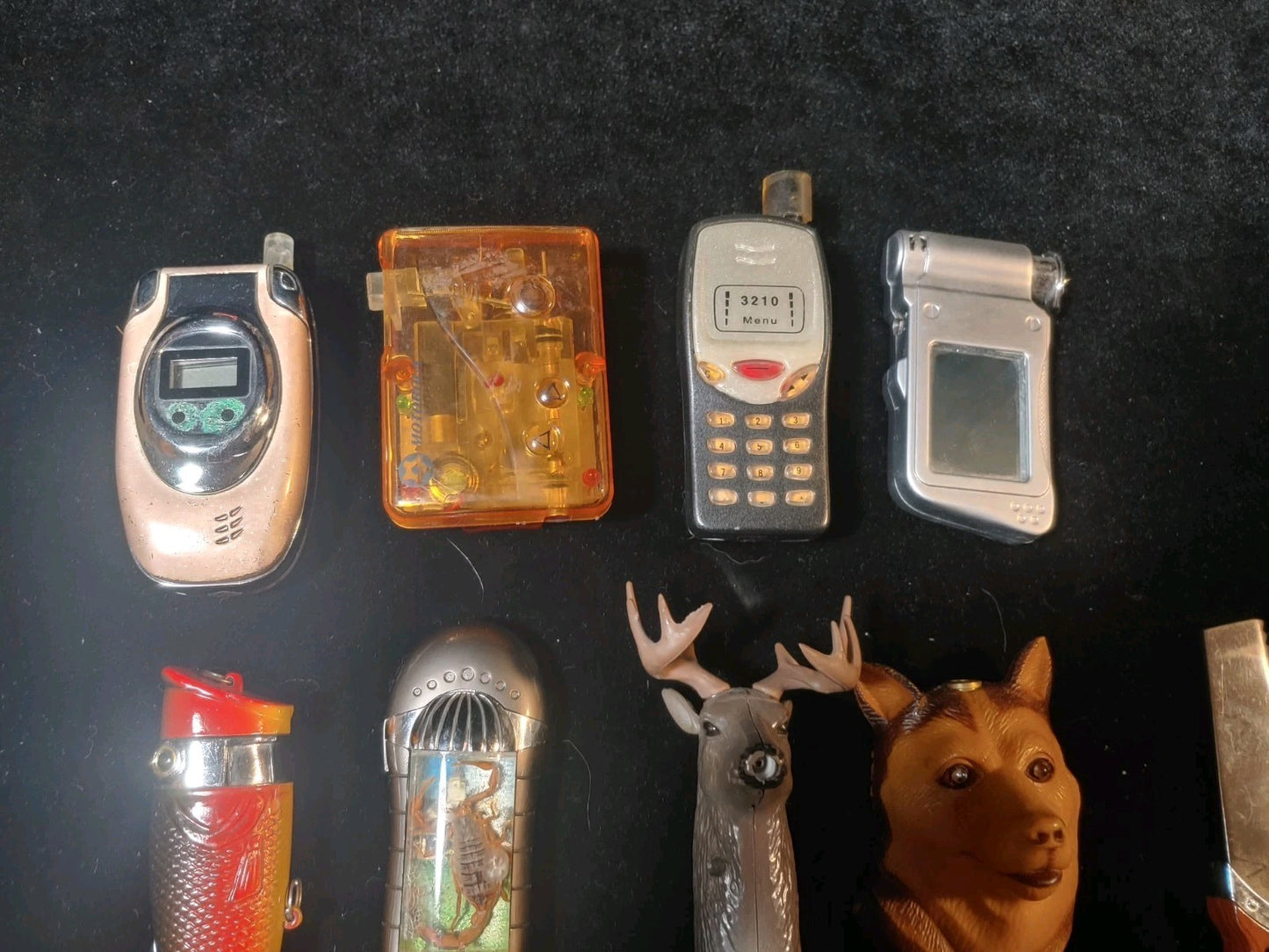 Novelty Used Butane Lighter Lot Untested Great Condition