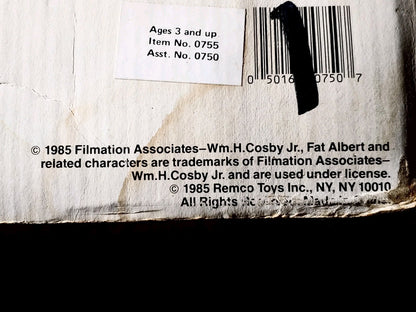 Vintage Remco 1985 Fat Albert Cosby Kids Hank 12 Inch Doll NIB