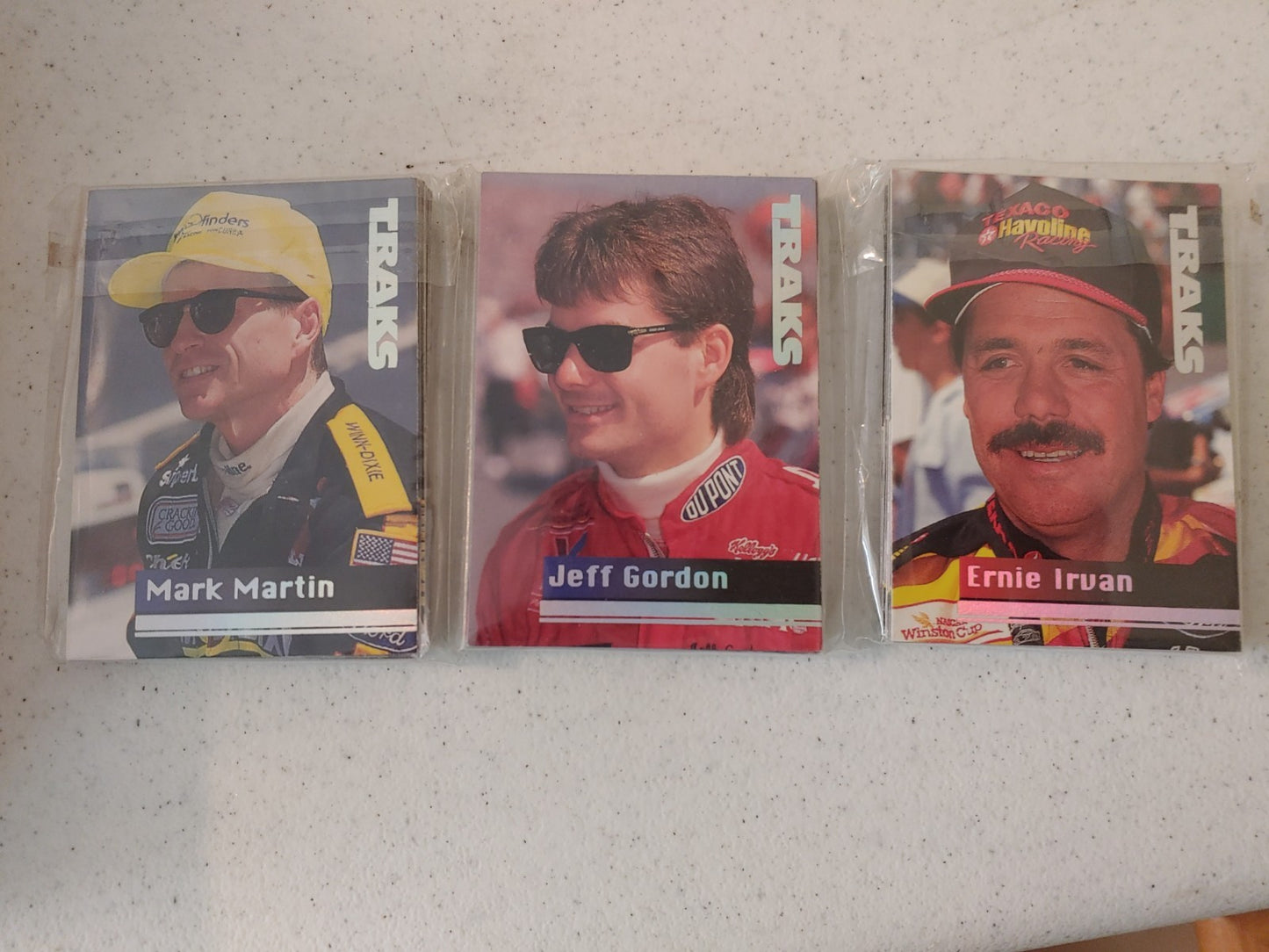 New! 1995 TRAKS NASCAR 3 Pack Nascar Auto Racing 25/Pk