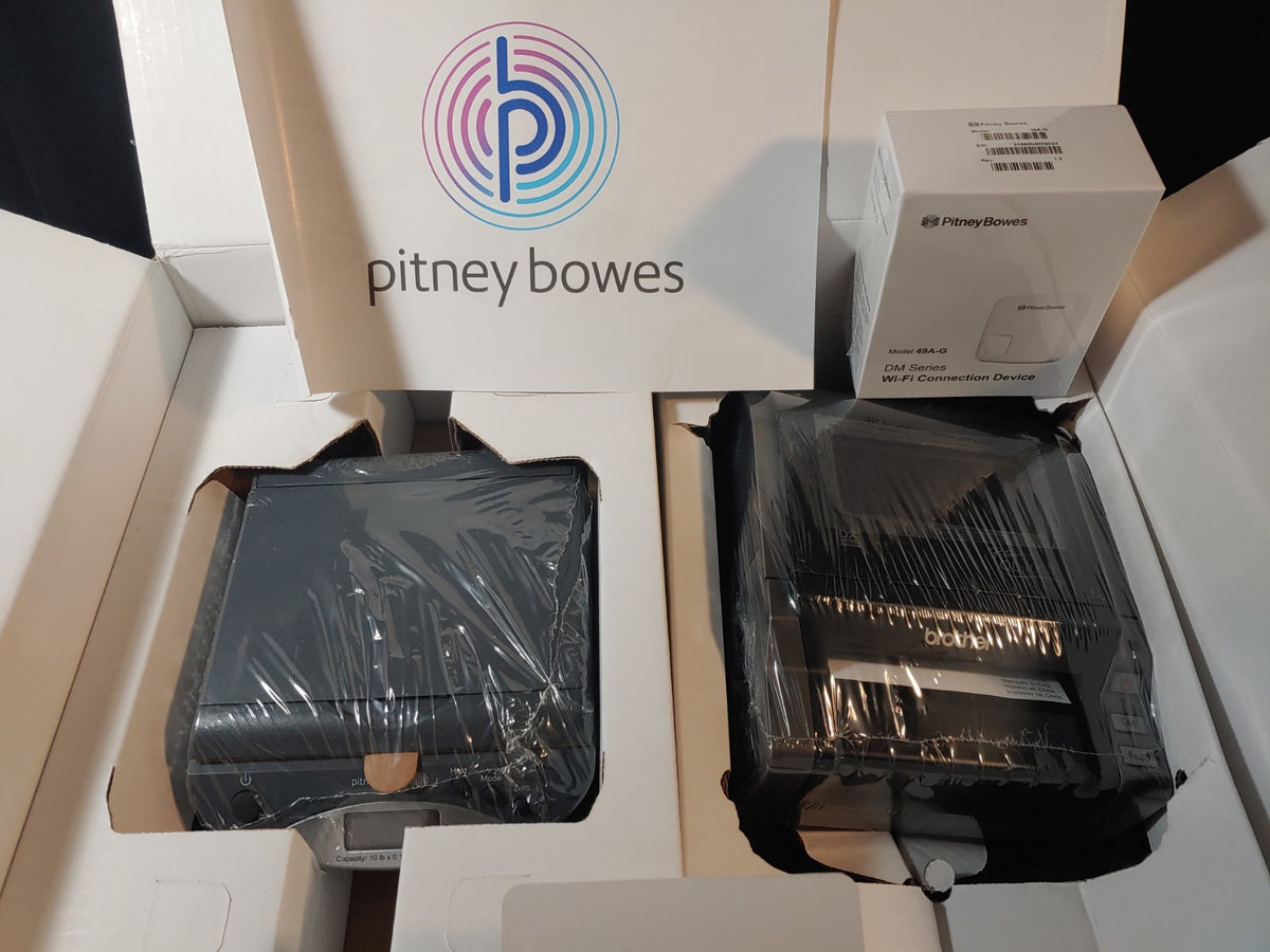PITNEY BOWES SENDKIT SHIPPING SCALE & LABEL PRINTER SEALED QL-1050 WIFI