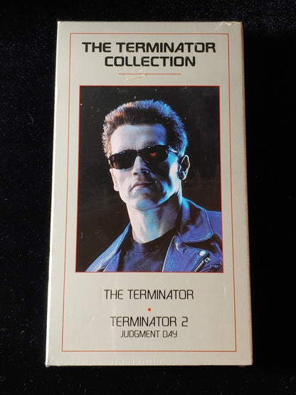 NEW! The Terminator Collection VHS, 1995, 2-Tape Set Sealed