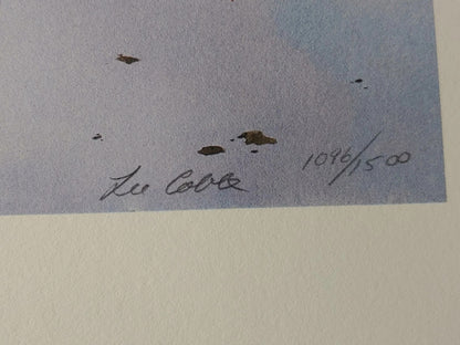 LEE CABLE HAND SIGNED "EVERGLADES FLIGHT" LIMITED EDITION  LITHOGRAPH W/COA