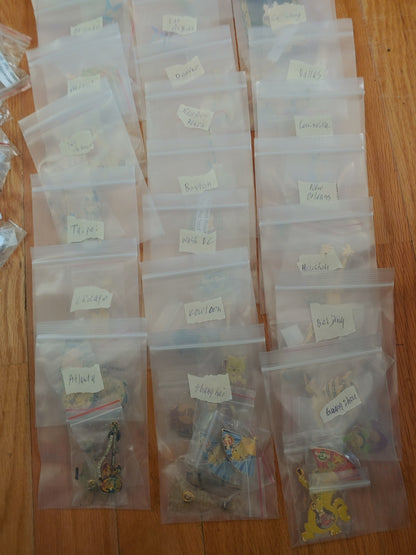 REDUCED! Hard Rock Cafe Pin Lot about 225-see desc