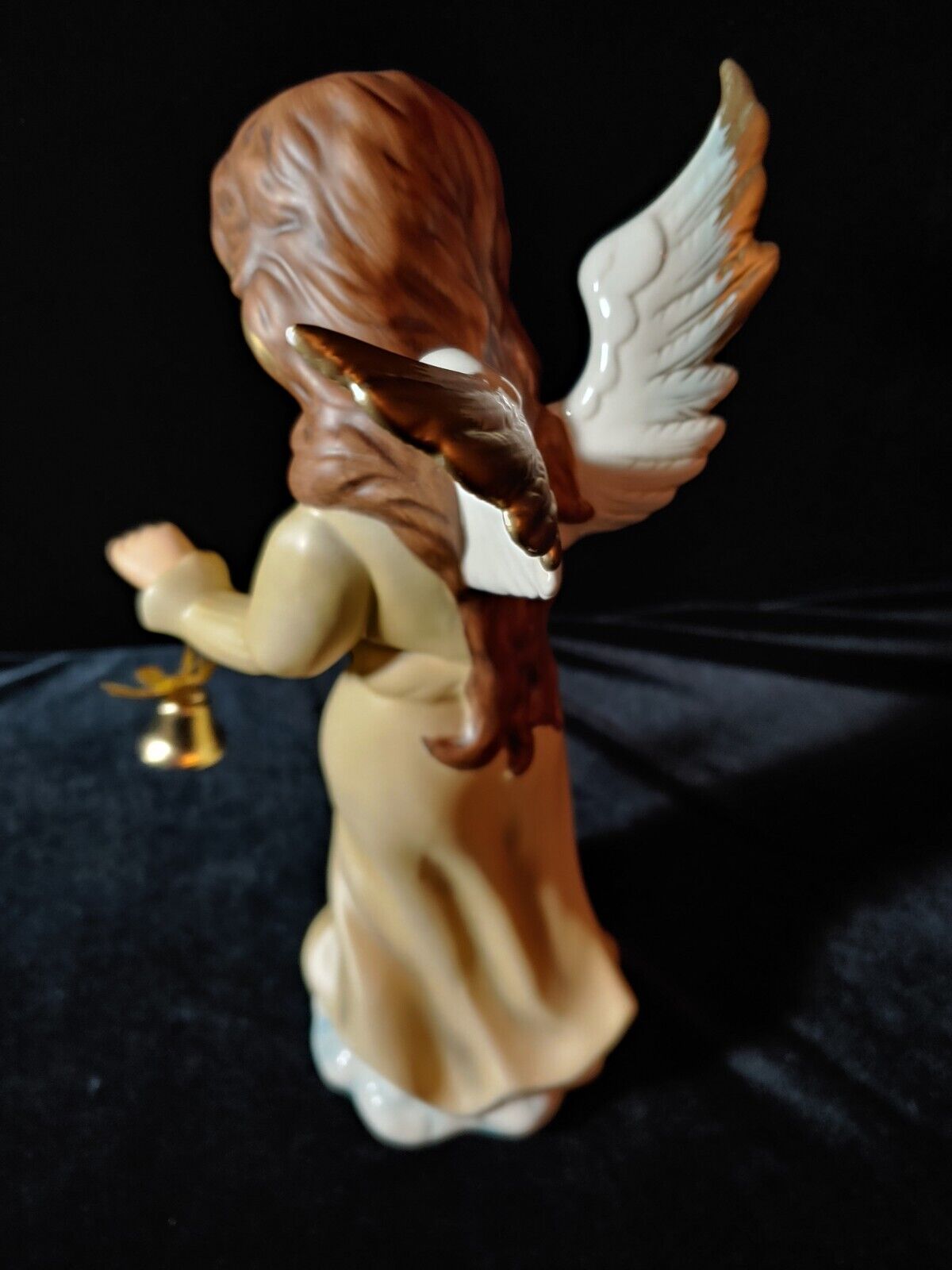 Goebel Figurine 17"  Angel W/Bell with Original Box Excellent Condition