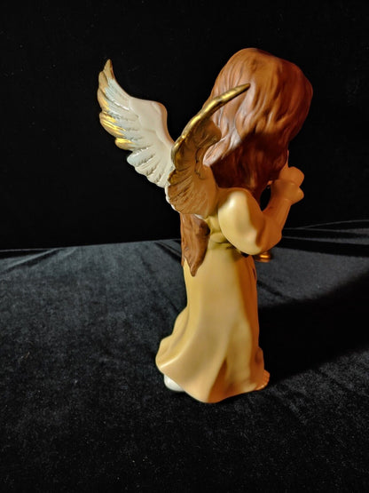 Goebel Figurine 17"  Angel W/Bell with Original Box Excellent Condition