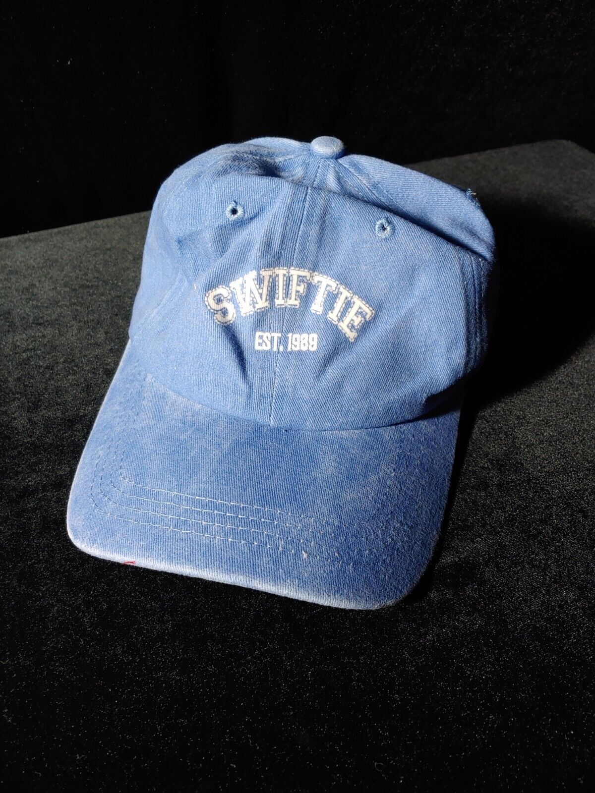 Novalty Baseball Cap 1989 Blue Embroidery Hat Retro Cotton