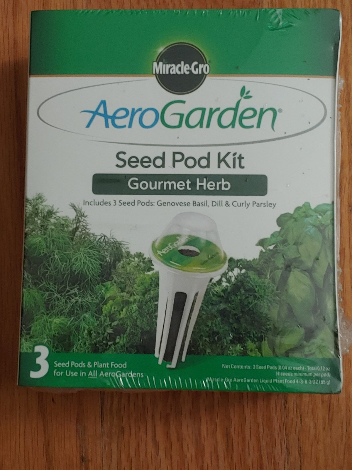 NEW! AeroGarden Seed Pod Kit Gourmet Herb Sealed