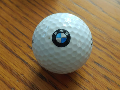 NEW! Wheaties Logo Tiger Woods BMW LOGO 4 Golf Balls Titleist DT