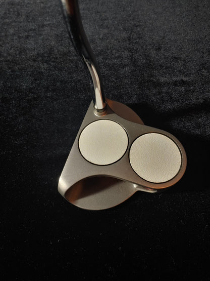 LH Odyssey White Hot 2-Ball Putter New Super Stroke Grip 34.5”