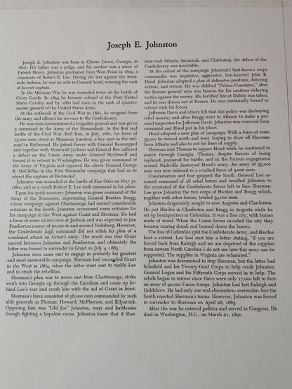 Civil War Photo Currency Reproduction 14x11 Matted Sealed