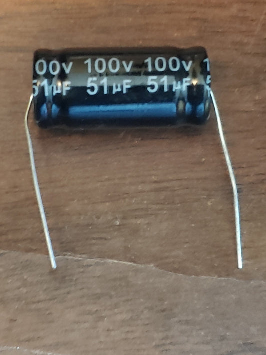 NEW! Etopmay 200Pc Capacitor 51uf 100v Audio Grade