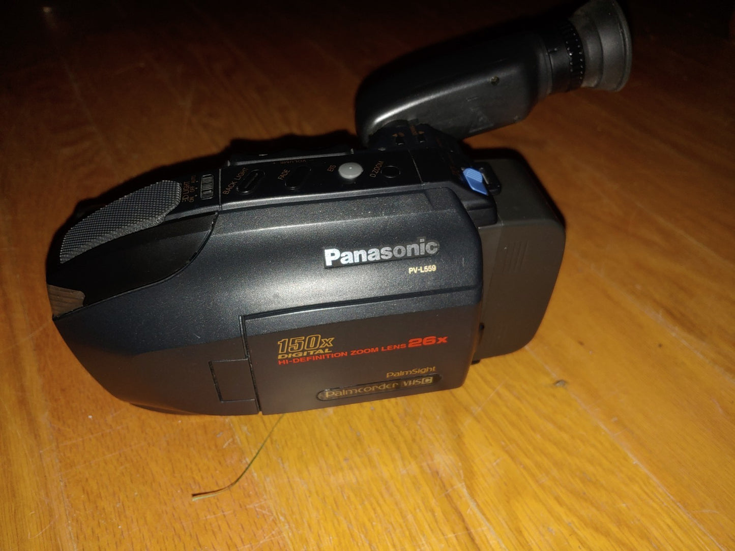 Panasonic PV-L559D VHS-C Analog Camcorder - untested