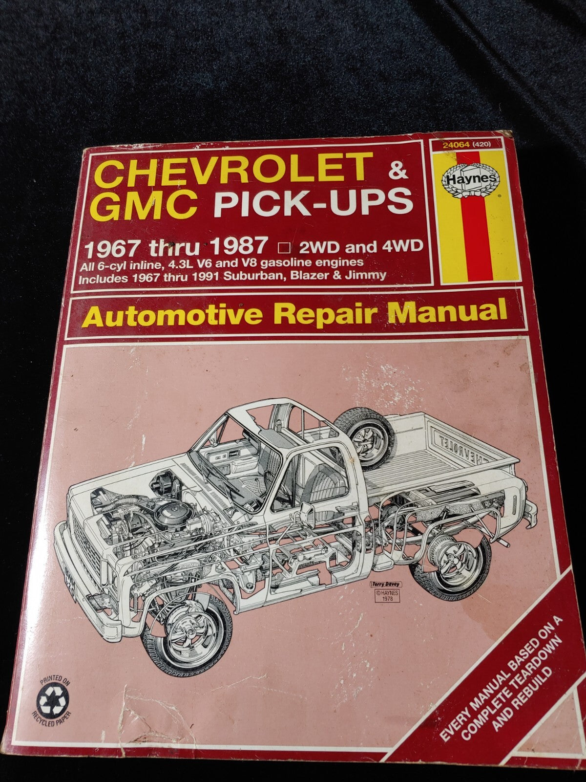 Haynes Auto Truck Repair Books New and Used Good Condition