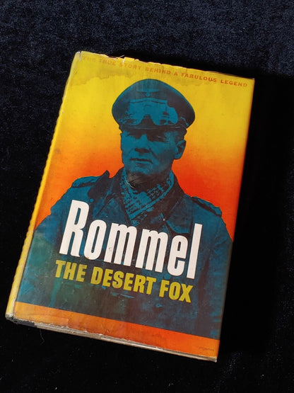 Rommel The Desert Fox Harper Blue Ribbon Book By Desmond Young RARE HC 1950