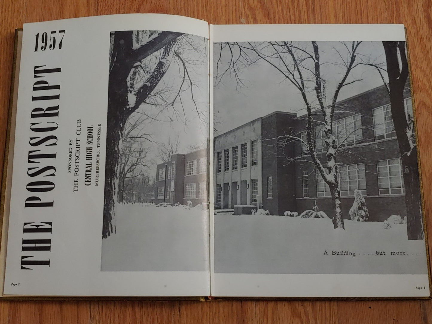 Vintage 1957 Postscript Murfreesboro TN Central High School Yearbook Annual