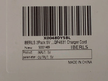 REDUCED! New! Philips Norelco 5V USB cables for OneBlade Razor QP4631... 2pk