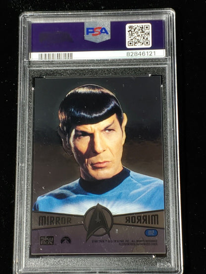 STAR TREK The Original Series TOS Mirror M2 Mr. Spock 1 of 200 PSA GRADED MINT 9