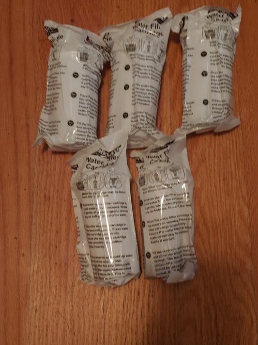 Kirkland Signature Water Filter 5 pack Cartridges for Brita Pitchers