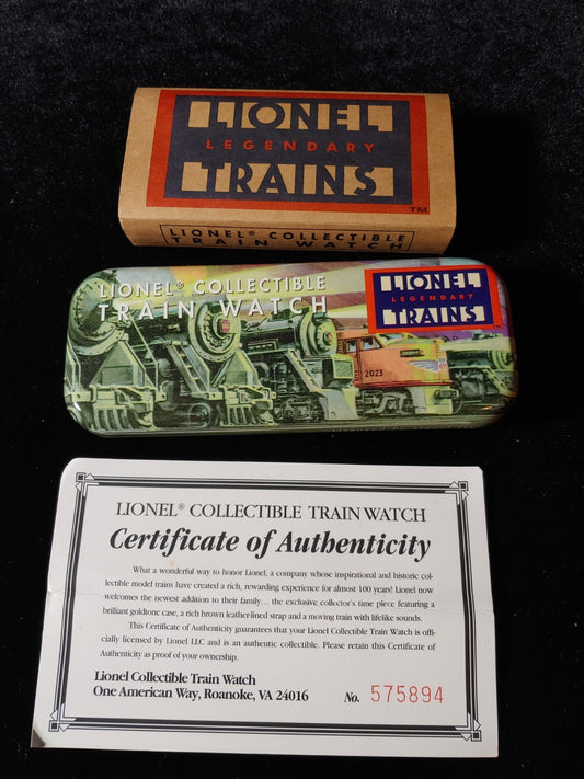 Vintage Lionel Train Watch in Collectors Tin