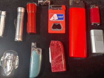 Novelty Used Butane Lighter Lot Untested Great Condition