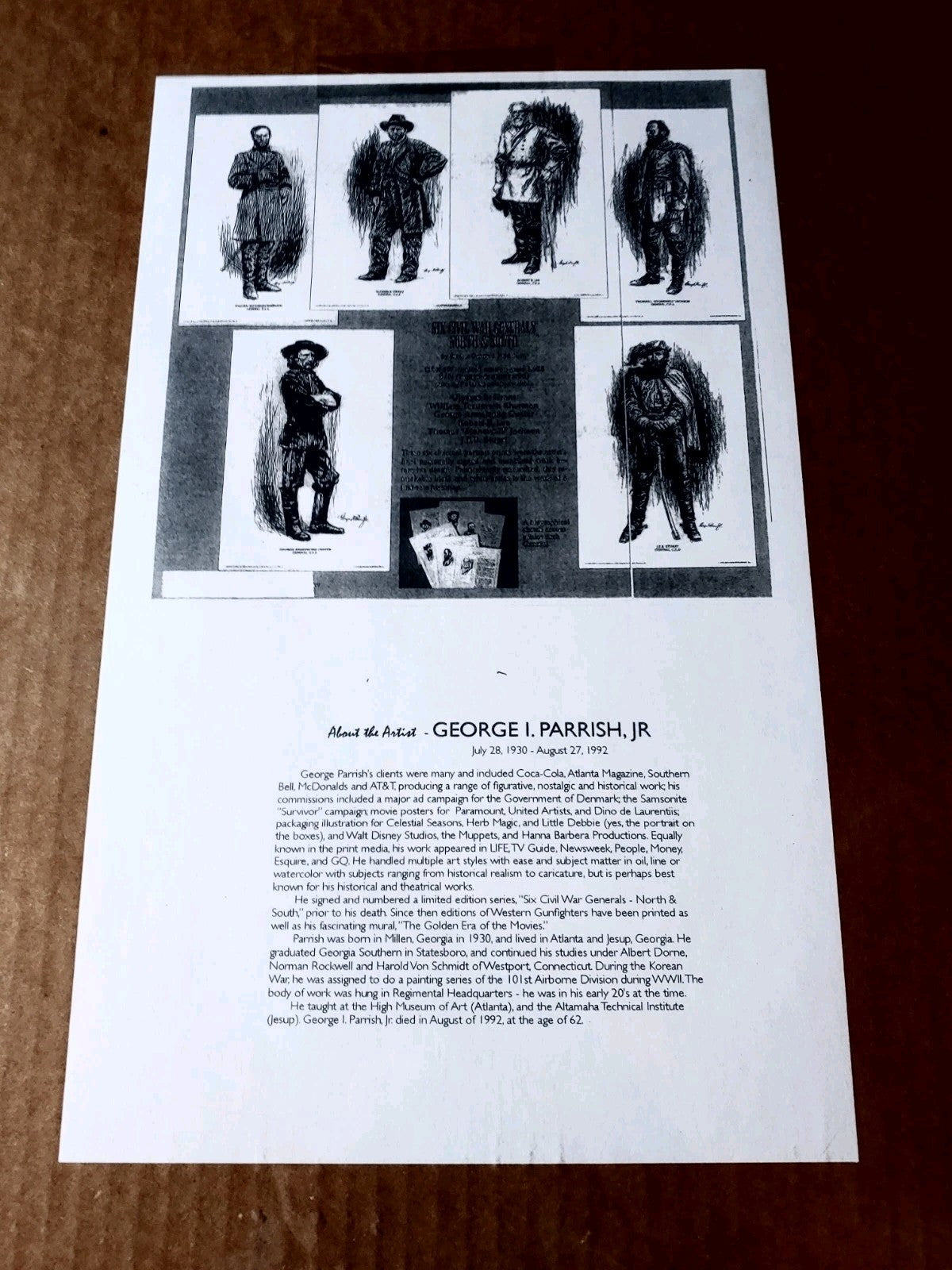 Civil War Photo Reproduction 20x14 Matted Sealed