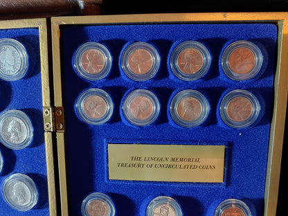 The Historical United States Coin Collection Uncirculated 87 pieces Beautiful!