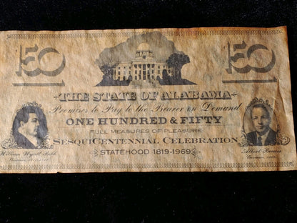 3 Vintage Paper Money Bills Most Likely Reproductions $10 $1000 $150