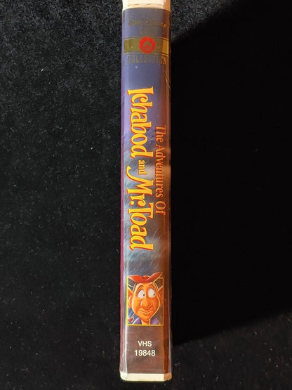 The Adventures of Ichabod and Mr. Toad VHS 2000 Gold Collection Edition