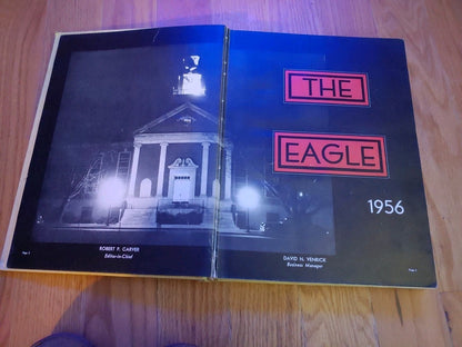 Vintage 1956 TN Polytechnic Institute Cookeville TN Eagle Yearbook Annual
