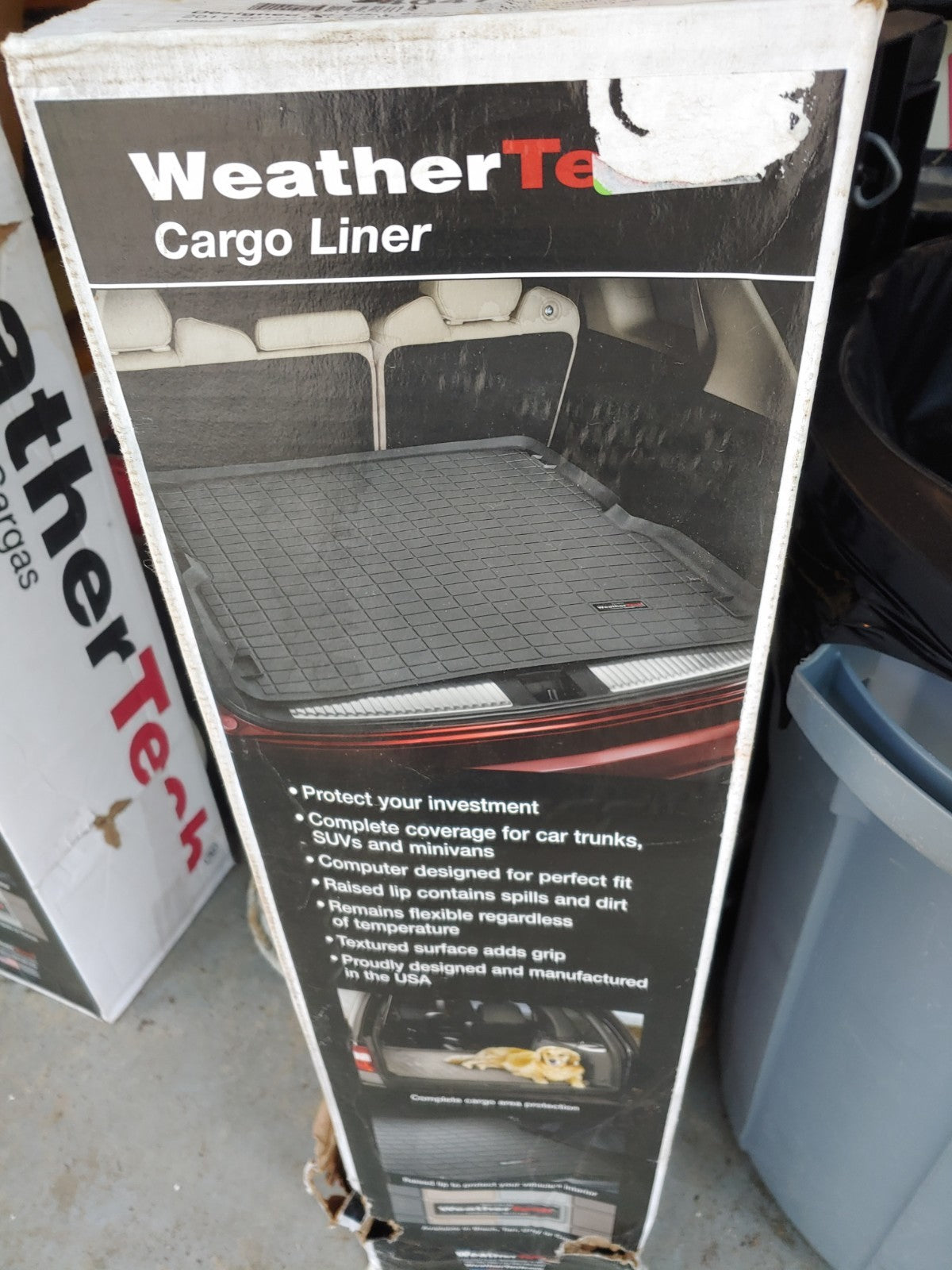 NEW! WeatherTech 40475 Cargo Liner Blk for Honda Odyssey 2010-2017